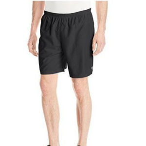 Champion Men's Cool Run Short, Black/Concrete - XL